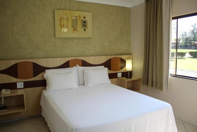 Apartamento Casal Luxo com vista para o jardim